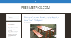 Desktop Screenshot of presimetrics.com