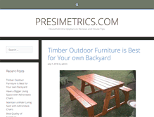 Tablet Screenshot of presimetrics.com